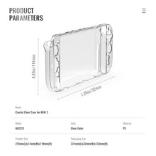 Load image into Gallery viewer, NEXiLUX Thin Crystal Clear Case compatible with Original Switch 2