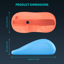 Load image into Gallery viewer, NEXiLUX Mouse Base for Nintedo Switch Joy-Con 2 Blue and Orange