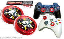 Load image into Gallery viewer, TALISMOON Dominator Grip Resistance Thumb Sticks, 2-pack Compatible with PS3 & XBOX 360