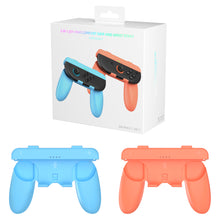 Load image into Gallery viewer, NEXILUX 2in1 Controller Grip and Wrist Strap Compatible with Nintendo Joy-Con 2 Blue Orange