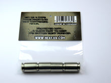 Load image into Gallery viewer, NEXILUX GENUINE Bullet Casing Valve Tire Caps for Car, Silver/Nickel, Set of 4