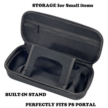 Load image into Gallery viewer, NEXiLUX EVA Traveler Storage Case Compatible with Playstation Portal Remote Player with built-in stand