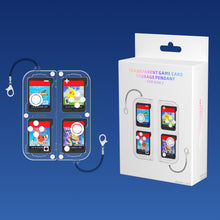 Load image into Gallery viewer, NEXiLUX Transparent Magnetic Switch Game Card Storage Pendant