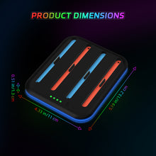 Load image into Gallery viewer, NEXiLUX RGB Quad Charging Dock compatible with Nintendo Joy-Con 2 NXL-95296 BLACK