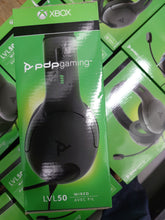 Load image into Gallery viewer, PDP Xbox One LVL50 Wired Stereo Gaming Headset for Xbox One (048-124-NA-BK)™ - RENEWED