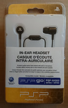 Load image into Gallery viewer, Sony PSP Go In Ear Headset PSP-N1000 Factory Sealed PlayStation Portable SCPH-98581