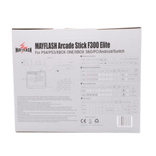 Load image into Gallery viewer, MAYFLASH Arcade Stick F300 Elite with Sanwa Buttons and Sanwa Joysticks for Xbox Series X/PS4/PS3/Xbox One/Xbox 360/Nintendo Switch/Android/PC Windows/NEOGEO Mini/SEGA MEGA Drive/SEGA Genesis