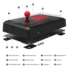 Load image into Gallery viewer, MAYFLASH Universal Arcade FIGHTSTICK F500 V2 for Xbox Series X/PS4/PS3/ Xbox ONE/Xbox 360/PC/Android/Switch/NEOGEO Mini/SEGA MEGA Drive/SEGA Genesis