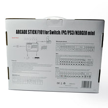 Load image into Gallery viewer, MAYFLASH Arcade Stick F101 for Nintendo Switch/PC/PS3/Android/Neogeo Mini/SEGA MEGA Drive/Genesis