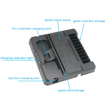 Load image into Gallery viewer, NEXILUX Game Storage and Controller Charging Stand compatible with Switch NXL-95246

