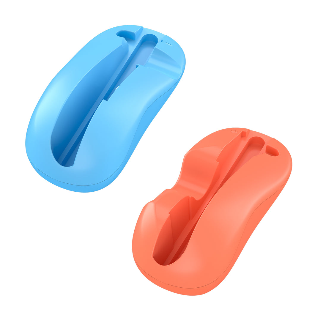 NEXiLUX Mouse Base for Nintedo Switch Joy-Con 2 Blue and Orange