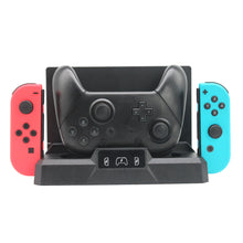 Load image into Gallery viewer, NEXILUX Game Storage and Controller Charging Stand compatible with Switch NXL-95246
