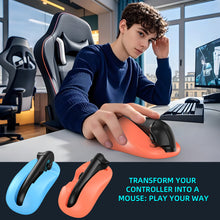 Load image into Gallery viewer, NEXiLUX Mouse Base for Nintedo Switch Joy-Con 2 Blue and Orange
