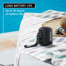 Load image into Gallery viewer, Sony SRSXB13/B Extra Bass Portable Waterproof Speaker with Bluetooth, USB Type-C, 16 Hours Battery Life - REFURBISHED
