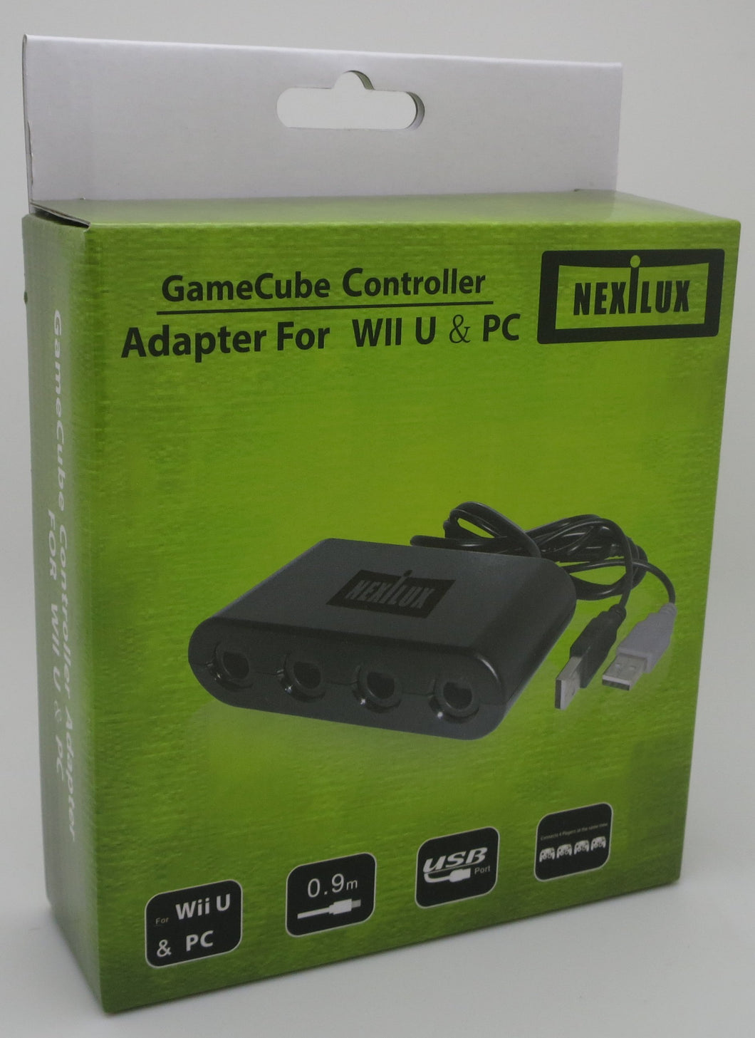 GameCube Controller Adapter for Wii U PC USB & Switch - NEXiLUX