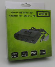 Load image into Gallery viewer, GameCube Controller Adapter for Wii U PC USB &amp; Switch - NEXiLUX
