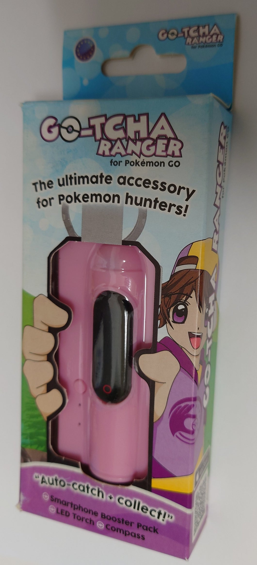Go-tcha Ranger for Pokemon GO (US) by Datel (PINK)
