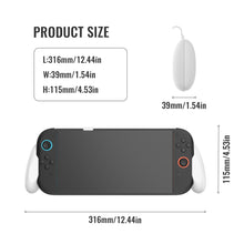 Load image into Gallery viewer, NEXiLUX 3in1 Handgrip compatible with Switch 2, Switch OLED &amp; Original Switch - White
