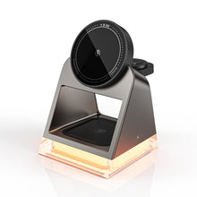 Load image into Gallery viewer, NEXILUX 4 IN 1 Compact Desktop Charger compatible with iPhone with RGB Night Light NXL-95281
