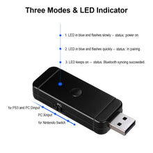 Load image into Gallery viewer, NEXILUX  JYS USB Multi System Controller Adapter: PC, PS3 &amp; Switch
