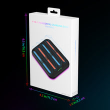 Load image into Gallery viewer, NEXiLUX RGB Quad Charging Dock compatible with Nintendo Joy-Con 2 NXL-95296 BLACK
