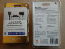 Load image into Gallery viewer, Sony PSP Go In Ear Headset PSP-N1000 Factory Sealed PlayStation Portable SCPH-98581
