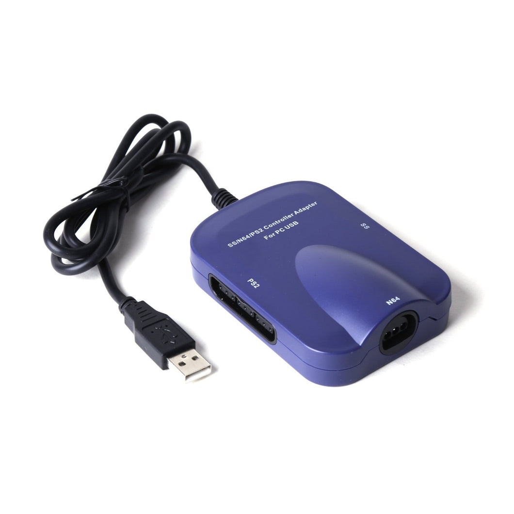Mayflash Sega Saturn - N64 - PS2 Controller Adapter for PC USB