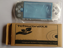 Load image into Gallery viewer, Totalconsole OEM Component faceplate for PSP 3000 / 3001 / 3002 Faceplate - Mystic Silver
