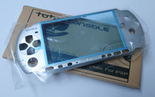 Load image into Gallery viewer, Totalconsole OEM Component faceplate for PSP 3000 / 3001 / 3002 Faceplate - Mystic Silver
