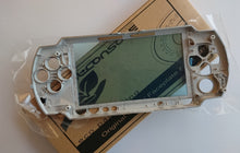 Load image into Gallery viewer, Totalconsole OEM Component faceplate for PSP 2000 / 2001 / 2002 Ice Silver
