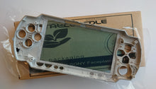 Load image into Gallery viewer, Totalconsole OEM Component faceplate for PSP 2000 / 2001 / 2002 Ice Silver
