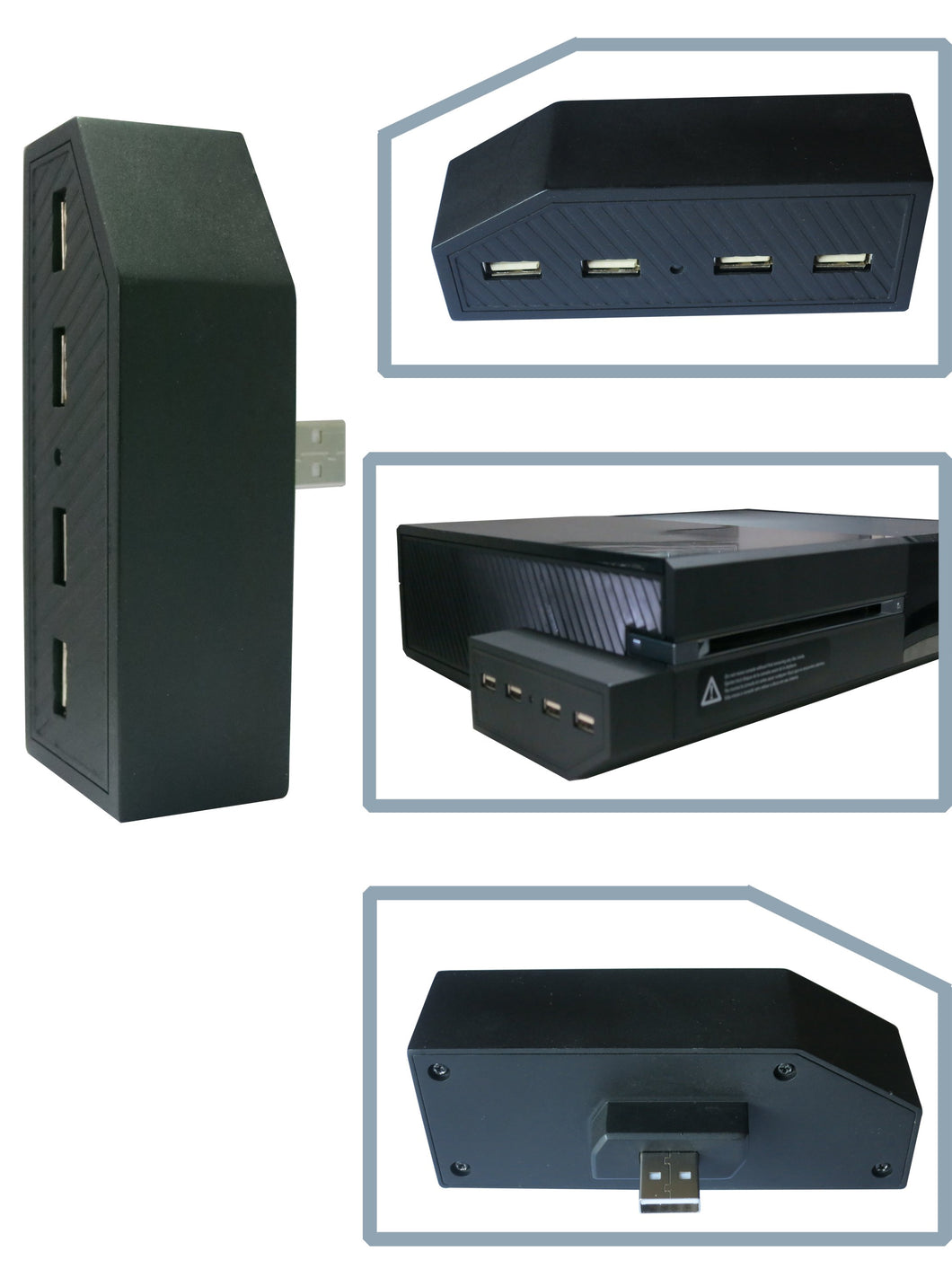 NEXiLUX USB Hub Station compatible with XBOX One