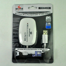 Load image into Gallery viewer, Mayflash Wireless Wii U Pro Controller to PC USB Adapter
