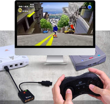 Load image into Gallery viewer, Brook Wingman SD Support PS5/ Xbox Series X/S/ Xbox 360/ Xbox One/Xbox Elite 1 /Xbox Elite Series 2/PS3/ PS4/Switch Pro Controllers on Dreamcast Saturn PC X-Input Gaming Adapter Turbo and Remap
