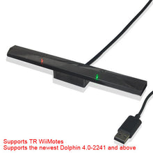 Load image into Gallery viewer, Mayflash W010 Wireless Sensor DolphinBar for Wii Connecting Controllers to PC
