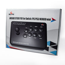 Load image into Gallery viewer, MAYFLASH Arcade Stick F101 for Nintendo Switch/PC/PS3/Android/Neogeo Mini/SEGA MEGA Drive/Genesis
