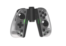 Load image into Gallery viewer, NEXiLUX Motion Controllers pair with a USB Type-C Charging Cable &amp; Joy-Con Alternative compatible with Nintendo Switch - Clear White
