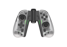 Load image into Gallery viewer, NEXiLUX Motion Controllers pair with a USB Type-C Charging Cable &amp; Joy-Con Alternative compatible with Nintendo Switch - Clear White
