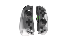 Load image into Gallery viewer, NEXiLUX Motion Controllers pair with a USB Type-C Charging Cable &amp; Joy-Con Alternative compatible with Nintendo Switch - Clear White
